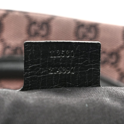 Gucci Monogram Bamboo Handle Bag Pink 7 of 11