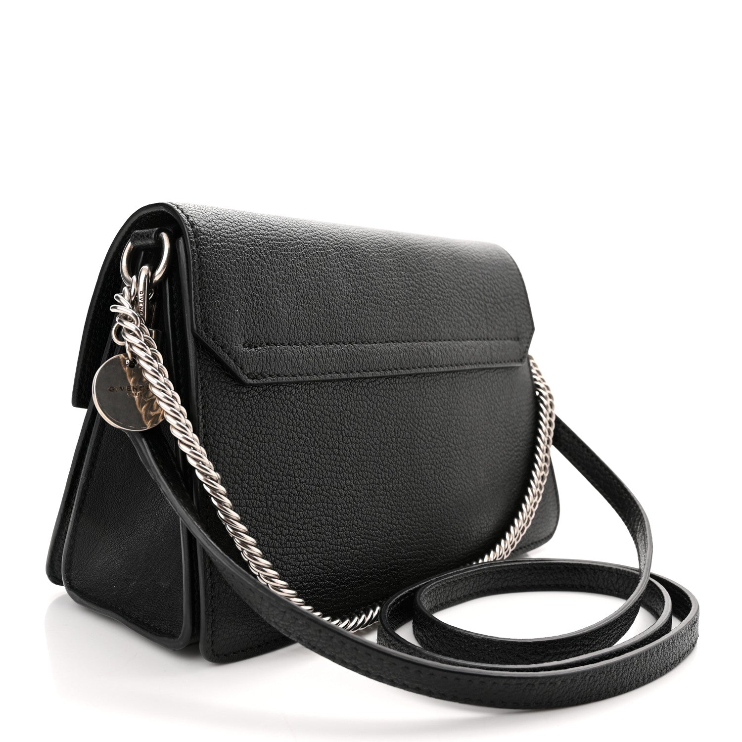 Givenchy Goatskin Small GV3 Shoulder Bag Black 3 of 9