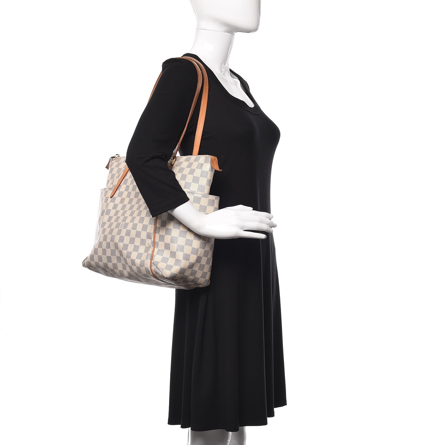 Louis Vuitton Damier Azur Totally MM 2 of 13