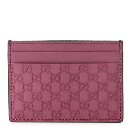 Gucci Microguccissima Card Holder Soft Peonia Flower 1 of 7