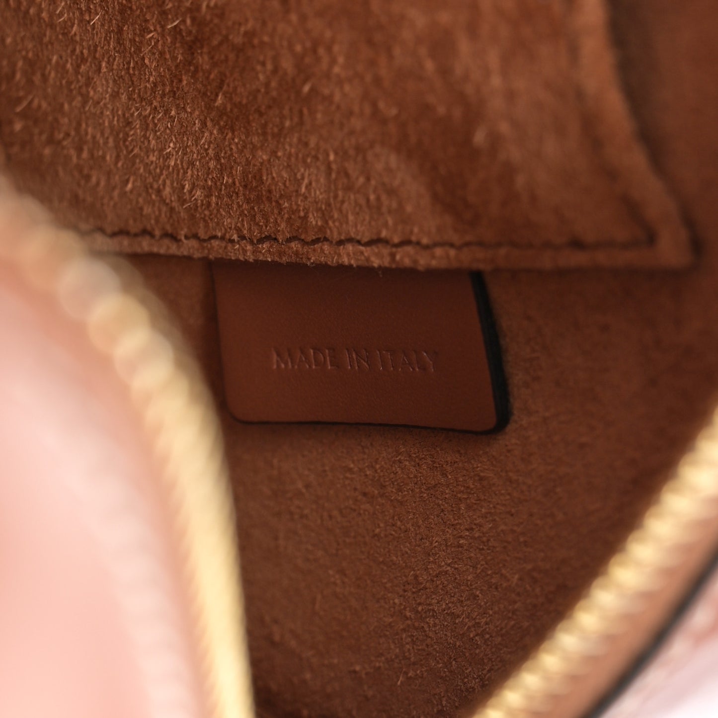 Smooth Calfskin Cuir Triomphe Oval Bag Tan