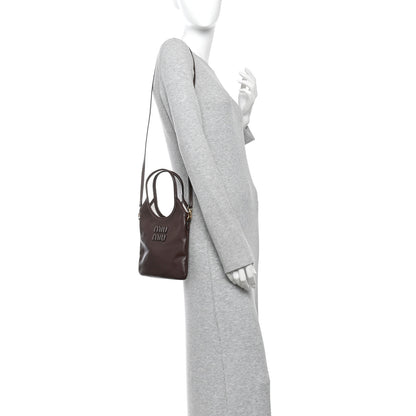 Miu Miu Soft Calf Softy Mini Ivy Tote Radica 2 of 9