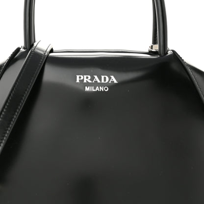 Prada Spazzolato Small Supernova Handbag Black 6 of 8