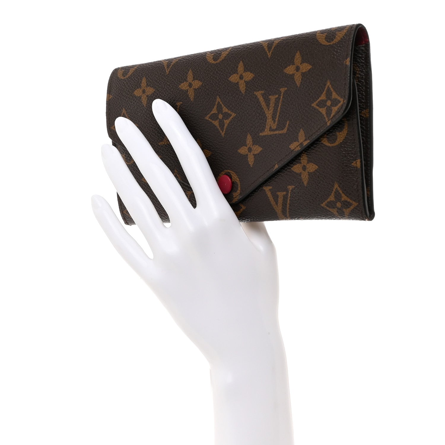 Louis Vuitton Monogram Josephine Wallet Fuchsia 2 of 8