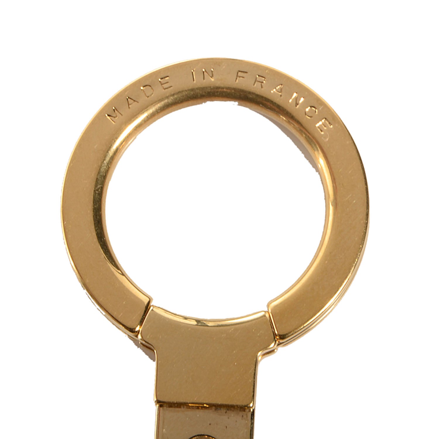 Louis Vuitton Pochette Extender Key Ring Gold 3 of 4