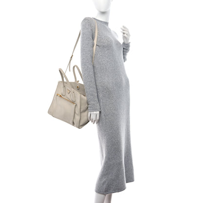 Prada Vitello Daino Shopping Tote Talco 2 of 11