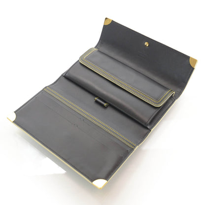 Louis Vuitton Suhali Porte Tresor International Wallet Black 5 of 7