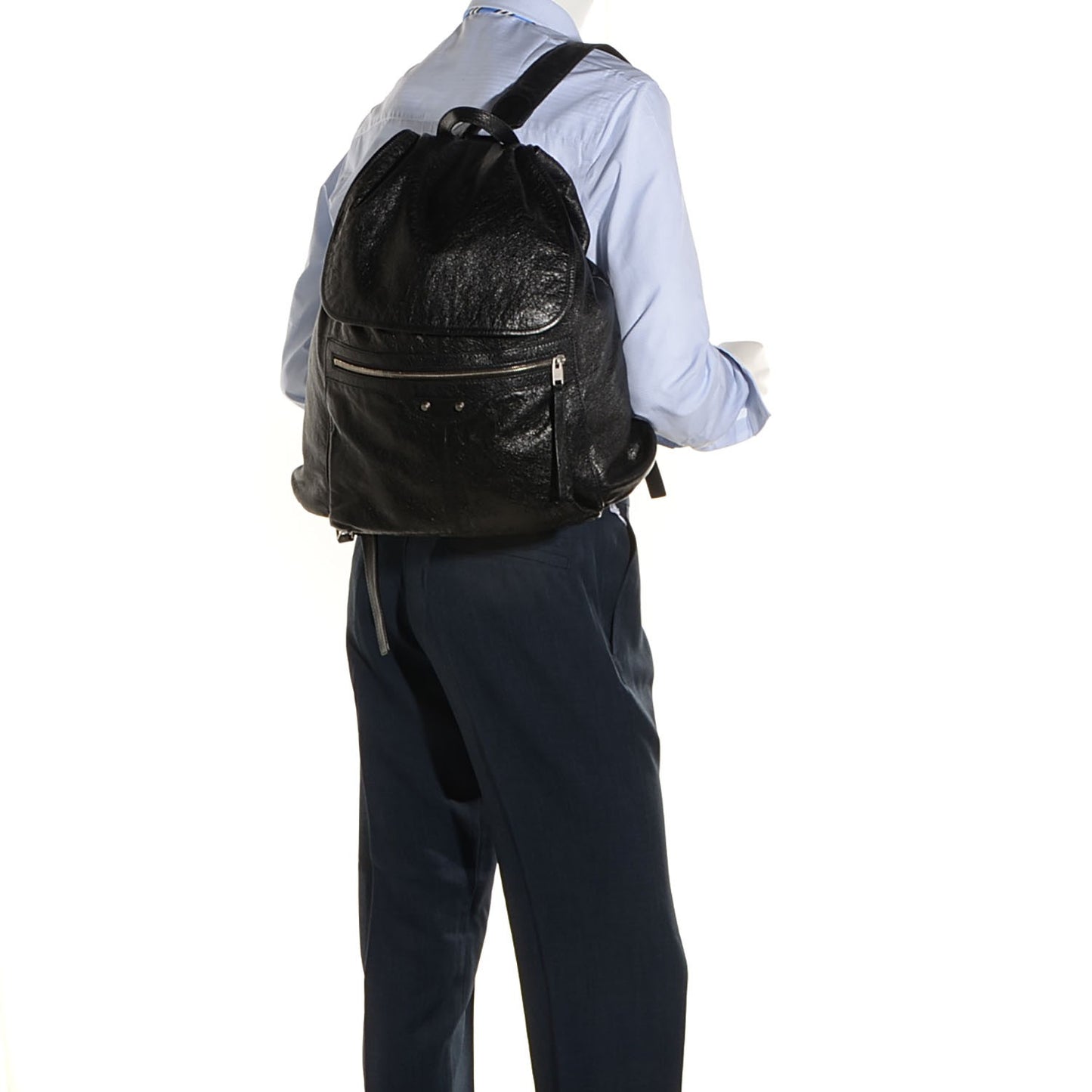 Agneau Classic Hardware S Traveler Backpack Black