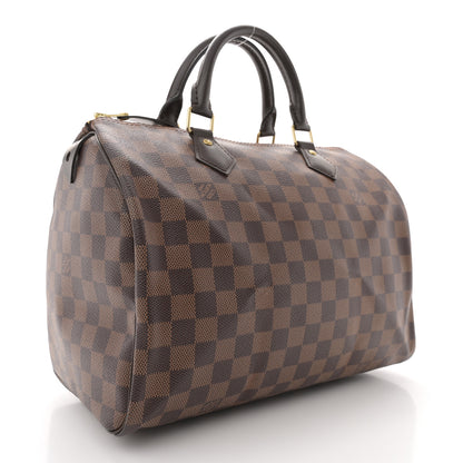 Louis Vuitton Damier Ebene Speedy 30 2 of 10