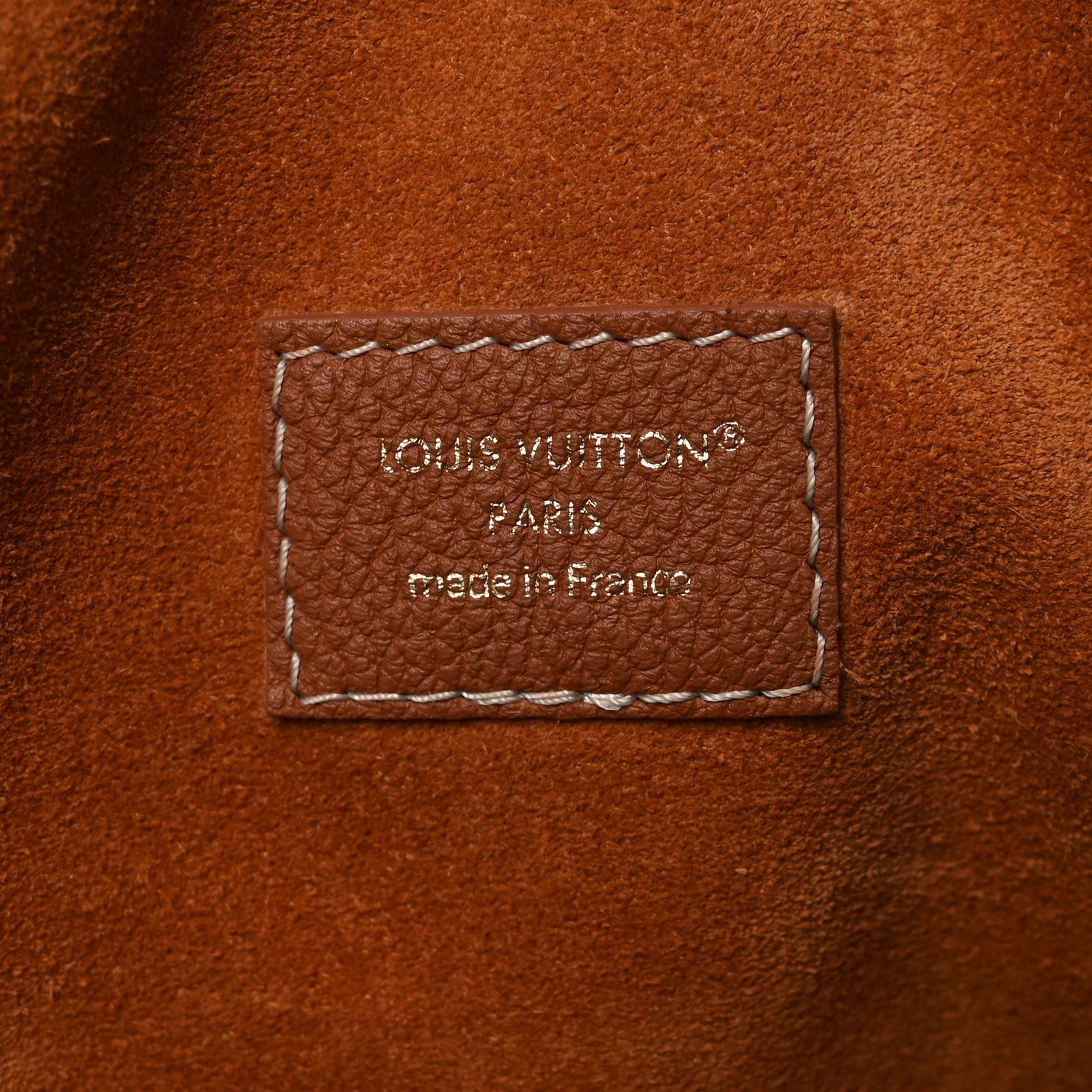Louis Vuitton Grained Calfskin Low Key Speedy 30 Cognac 6 of 9