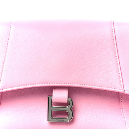 Balenciaga Semi Shiny Smooth Calfskin Small Downtown Shoulder Bag Candy Pink 9 of 14