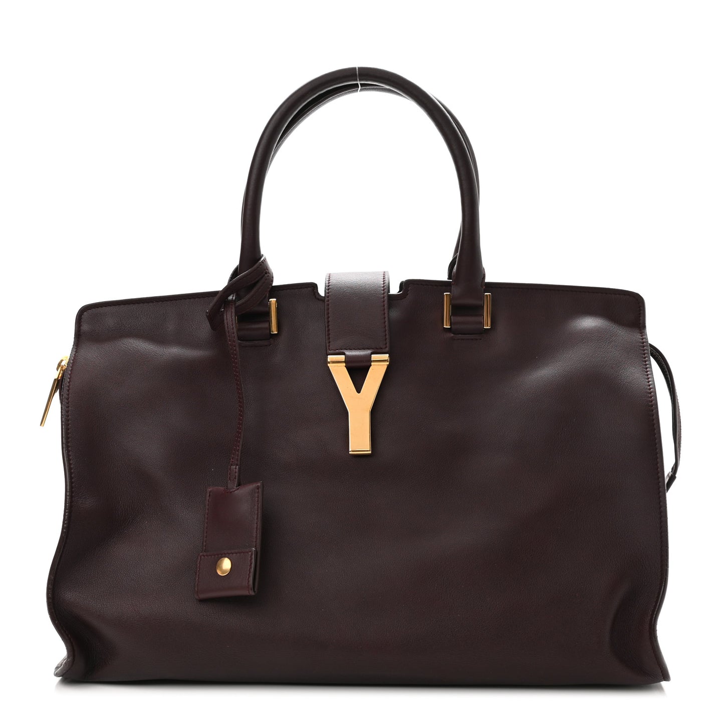 Calfskin Medium Classic Y Cabas Bordeaux