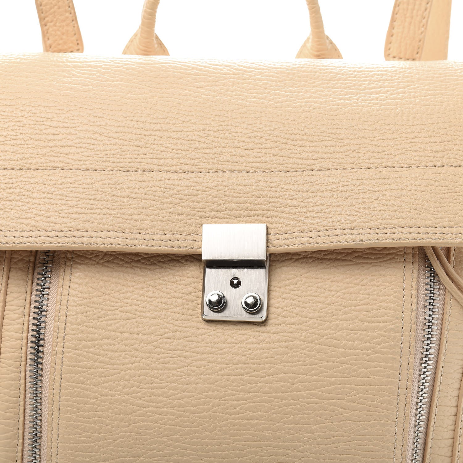 3.1 Phillip Lim 3.1 Textured Calfskin Pashli Backpack White Peach 14 of 14