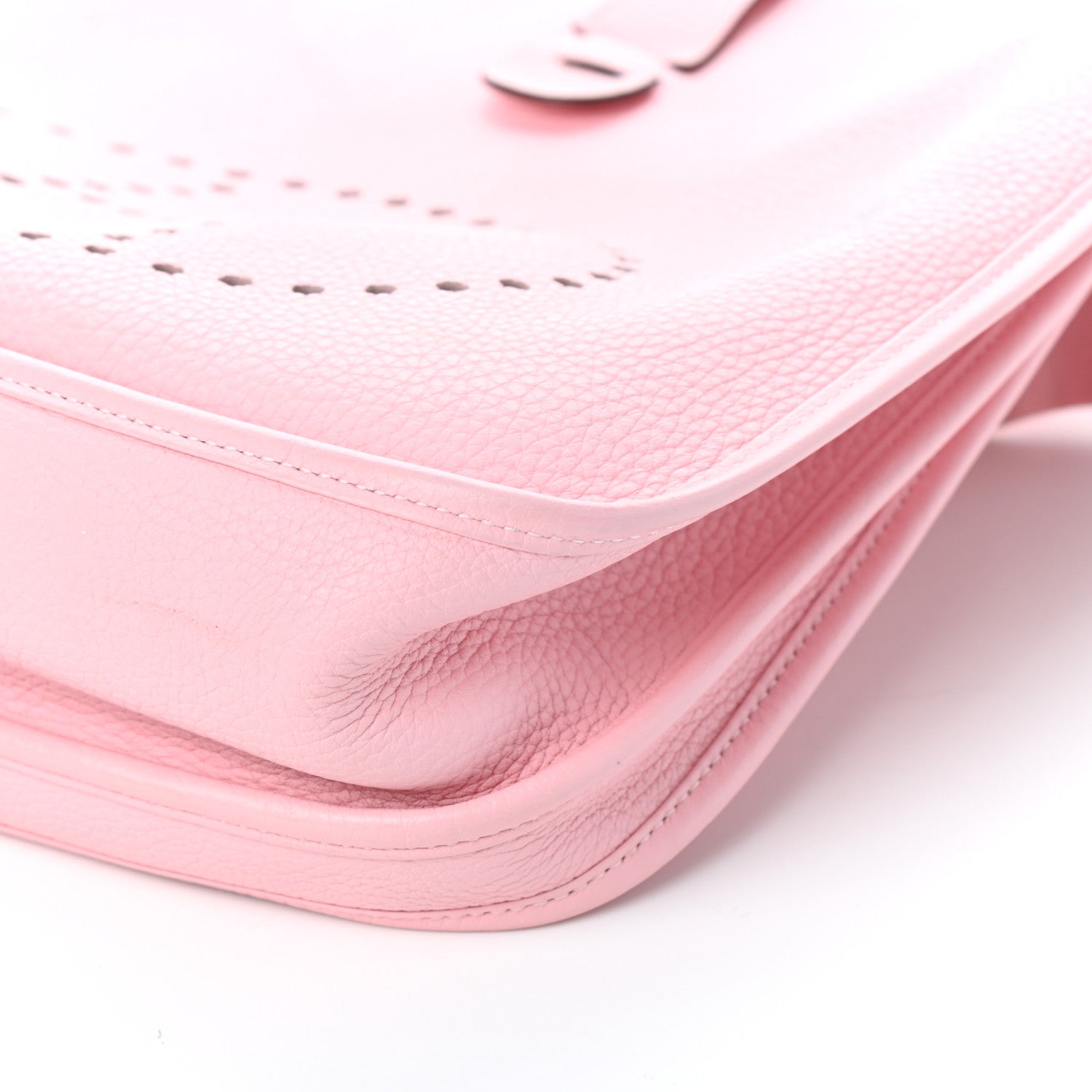 Hermes Taurillon Clemence Evelyne III GM Rose Sakura 9 of 9
