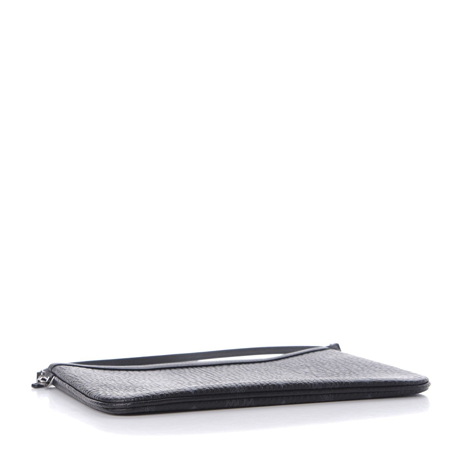 MCM Visetos Stark Wristlet Pouch Black 3 of 8