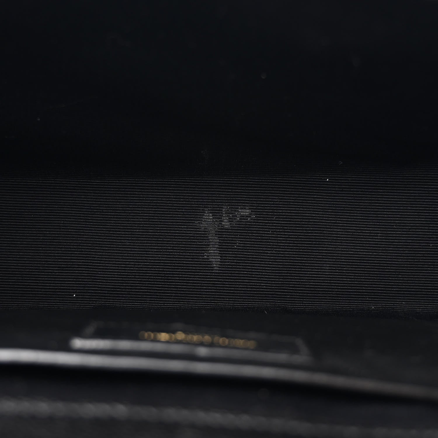 Saint Laurent Grain De Poudre Textured Mixed Matelasse Triquilt Medium Monogram Satchel Black 5 of 10