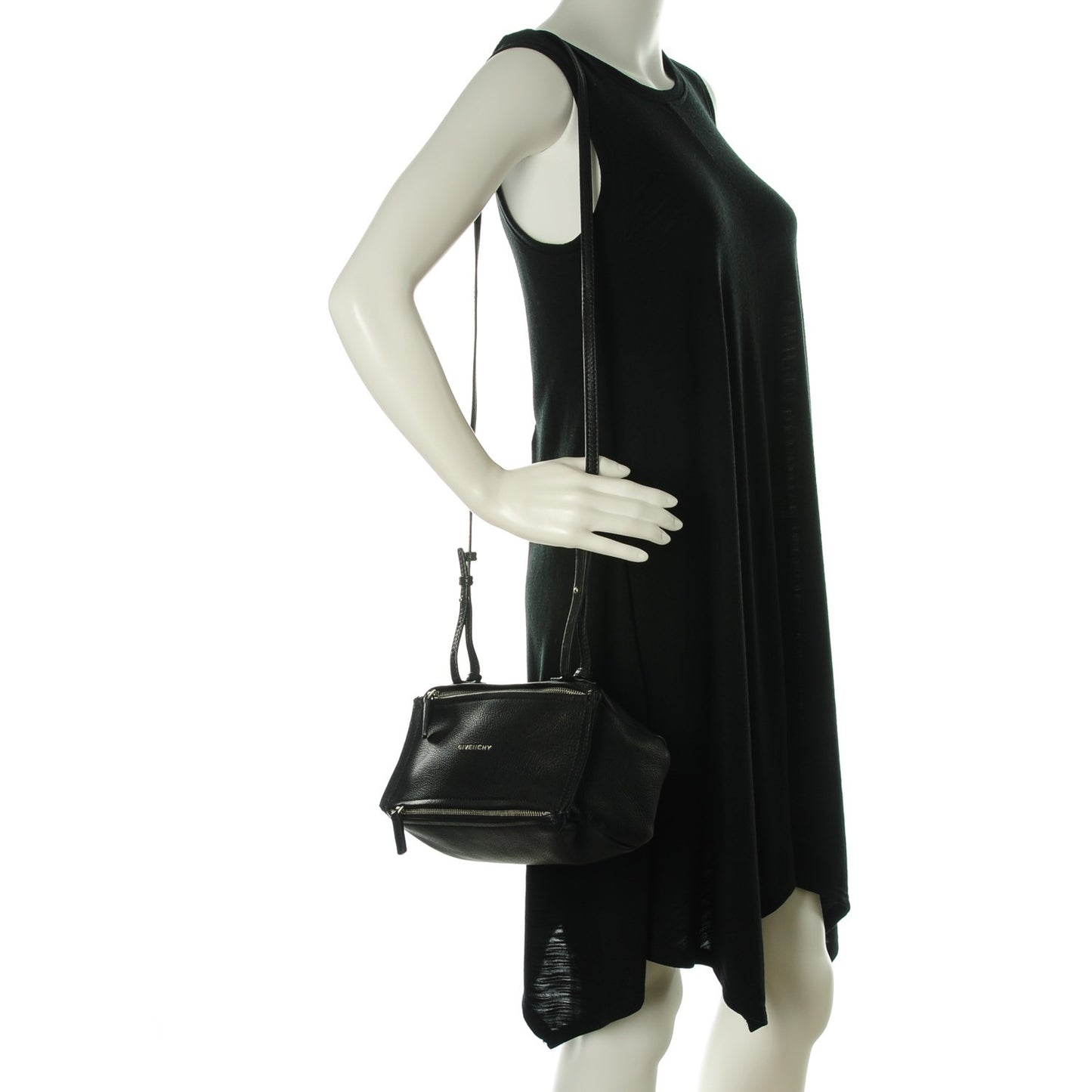 Sugar Goatskin Mini Pandora Black