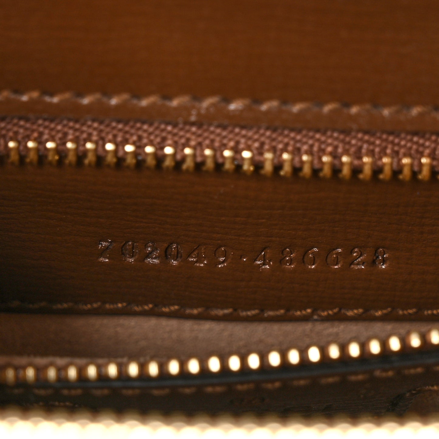 GG Supreme Monogram Calfskin Medium Horsebit 1955 Top Handle Bag Beige Ebony Brown Sugar