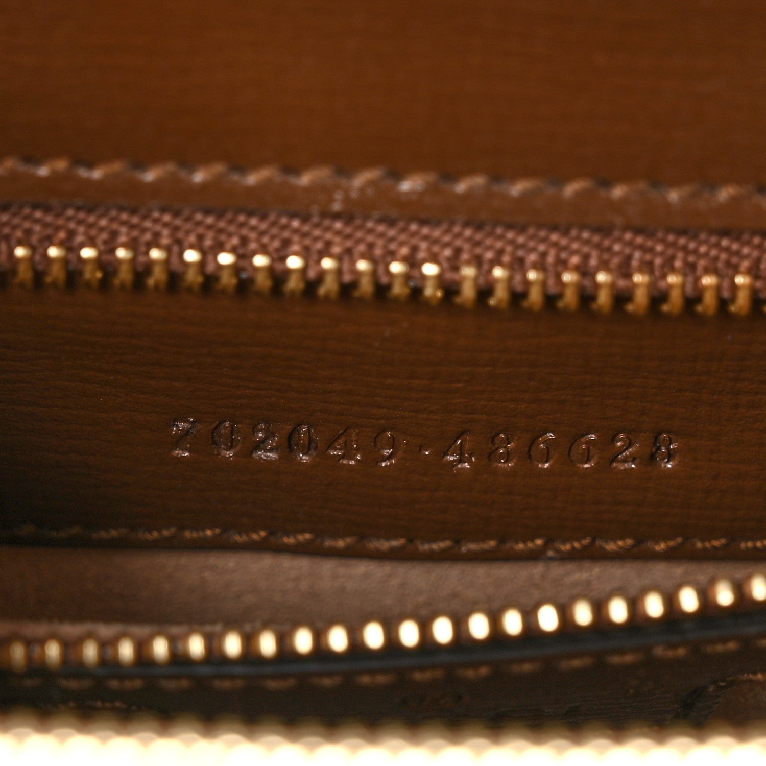 Gucci GG Supreme Monogram Calfskin Medium Horsebit 1955 Top Handle Bag Beige Ebony Brown Sugar 6 of 10