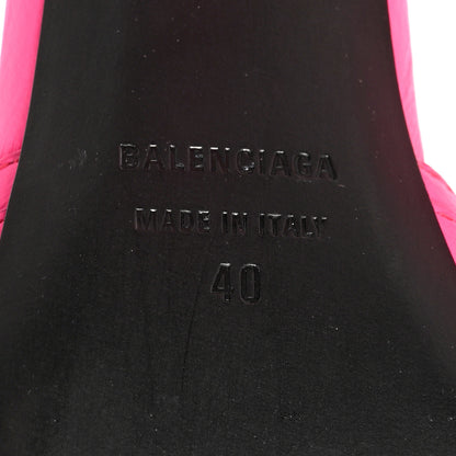 Balenciaga Agneau Arena Cagole 110mm Sandals 40 Fluo Pink 6 of 11