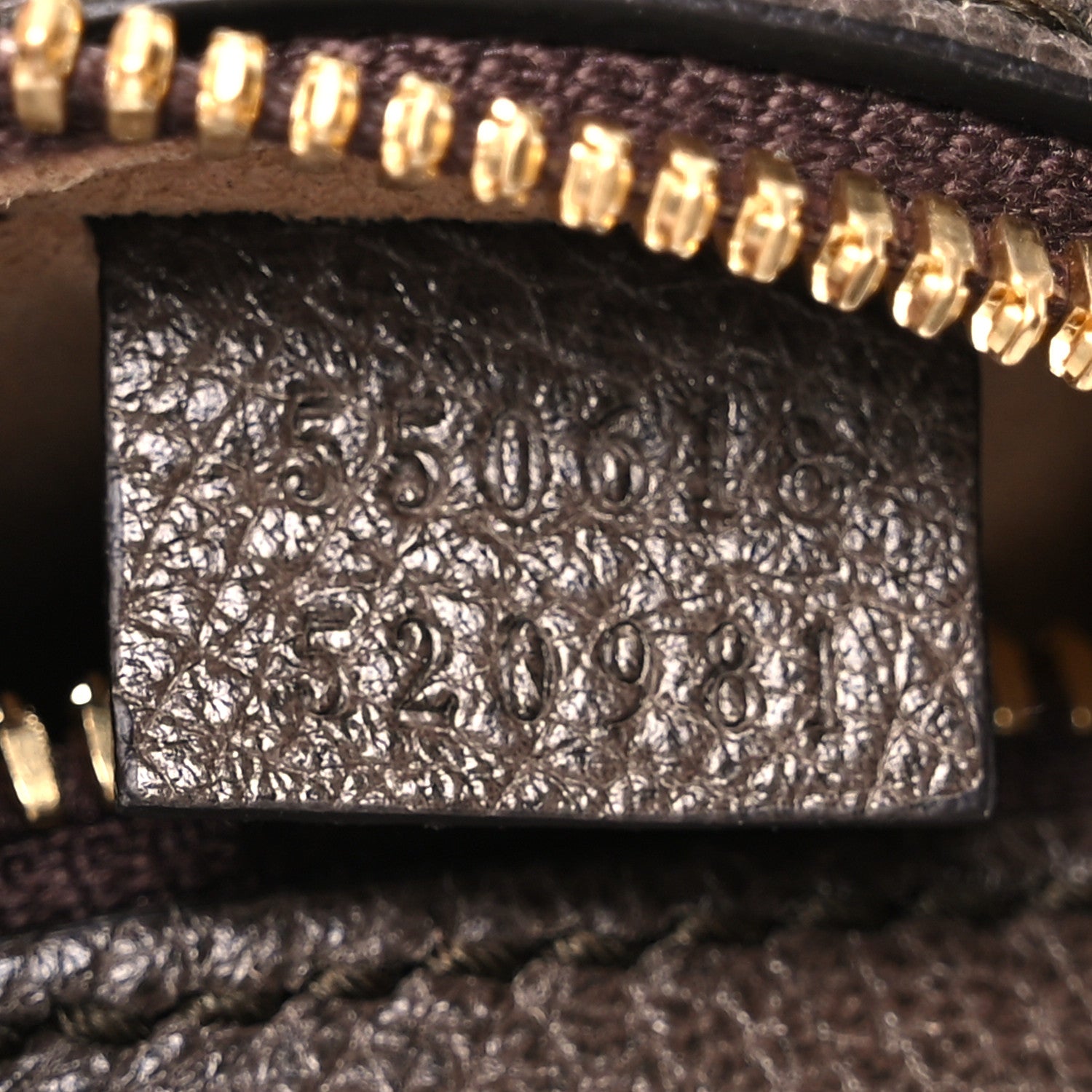 Gucci GG Supreme Monogram Web Mini Ophidia Round Shoulder Bag Brown 6 of 9