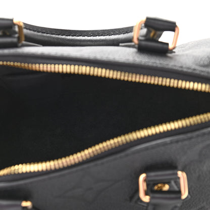 Louis Vuitton Empreinte Monogram Giant Speedy Bandouliere 20 Black 5 of 10