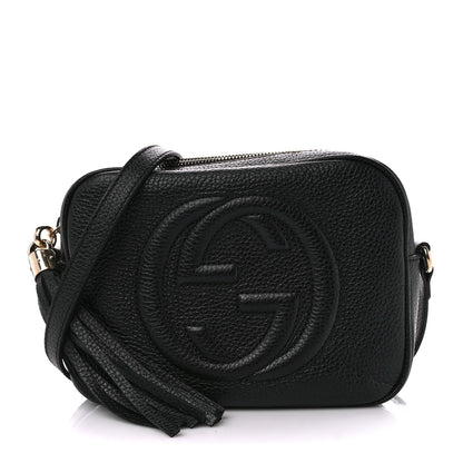 Gucci Pebbled Calfskin Small Soho Disco Bag Black 1 of 12