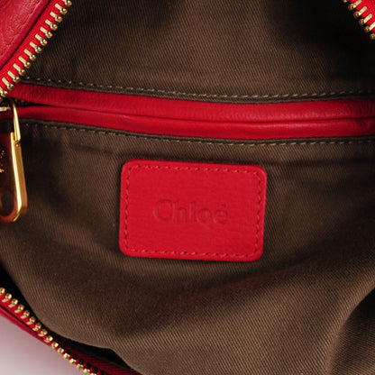 Chloe Calfskin Medium Marcie Hobo Acerola 6 of 7