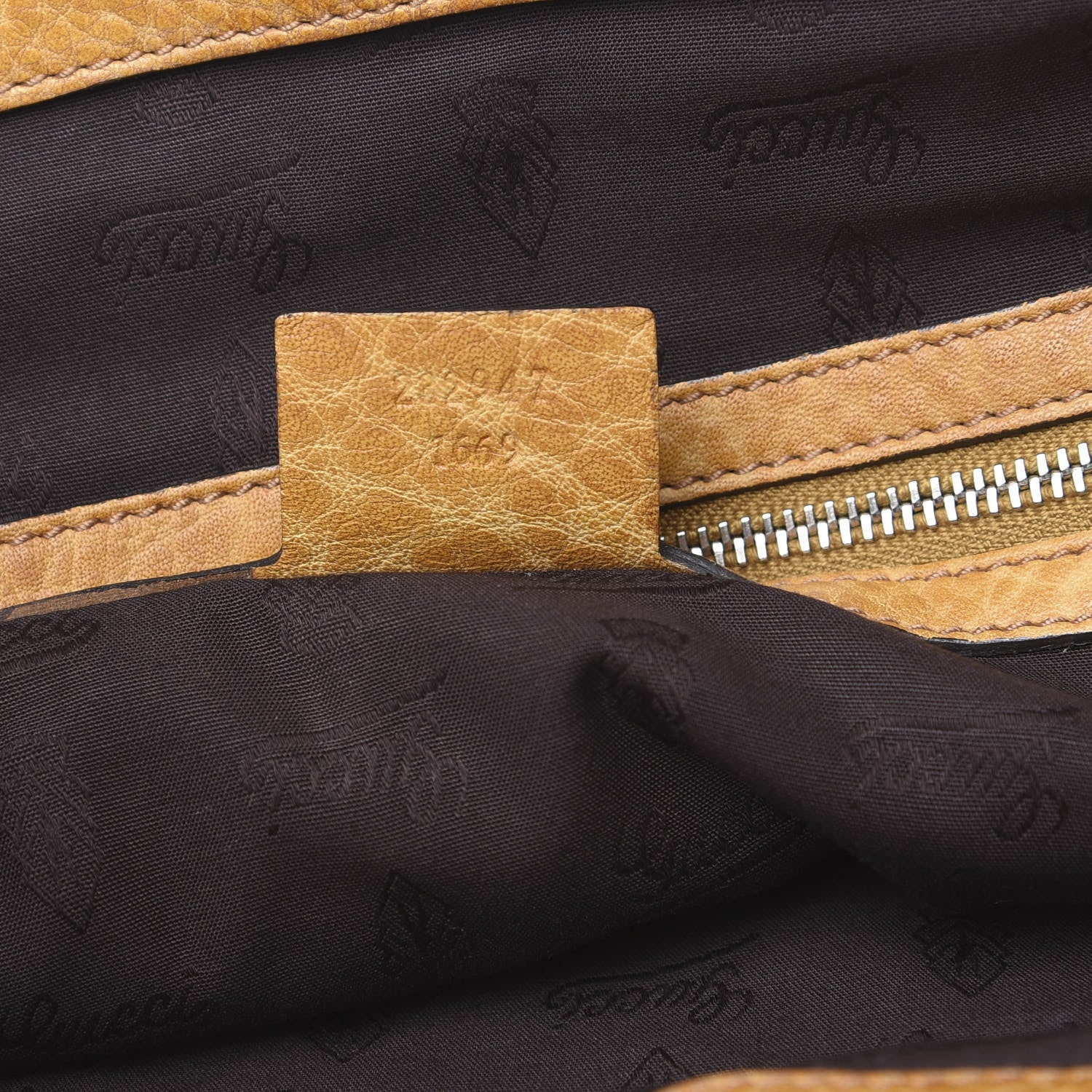 Gucci Monogram Medium Bamboo Bar Tote Yellow 7 of 11