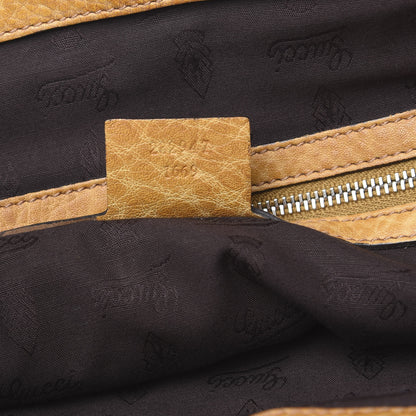 Gucci Monogram Medium Bamboo Bar Tote Yellow 7 of 11