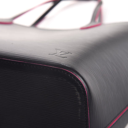 Louis Vuitton Epi Neverfull MM Black Hot Pink 10 of 10