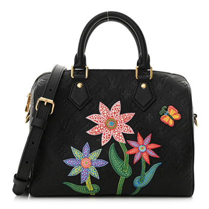 Louis Vuitton LV X YK Empreinte Speedy Bandouliere 25 Black 1 of 10