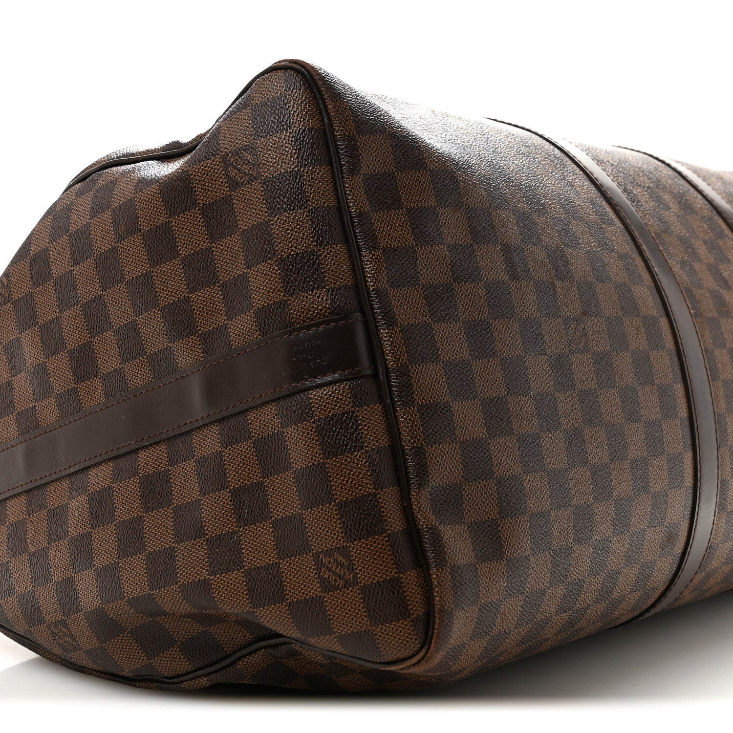 Louis Vuitton Damier Ebene Keepall Bandouliere 55 8 of 14