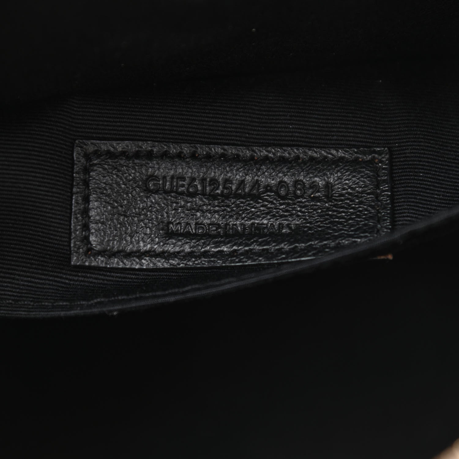 Saint Laurent Calfskin Matelasse Monogram Lou Camera Bag Dark Beige 7 of 8