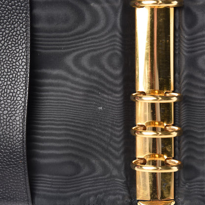 Chanel Caviar CC Medium Ring Agenda Planner Black 9 of 16