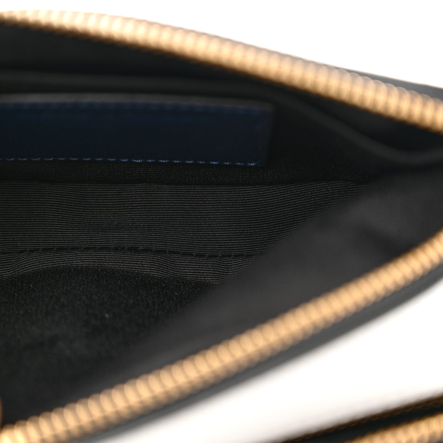 Saffiano Small Snapshot Camera Bag Blue Sea