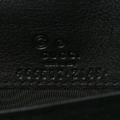 Gucci Microguccissima Crossbody Wallet Black 6 of 13