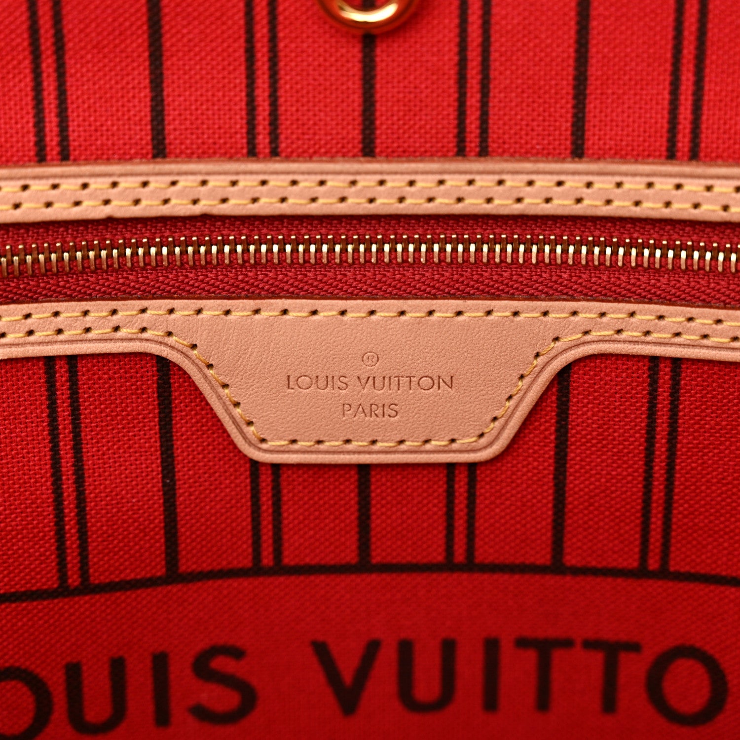 Louis Vuitton Monogram Neo Neverfull MM Cherry 6 of 13