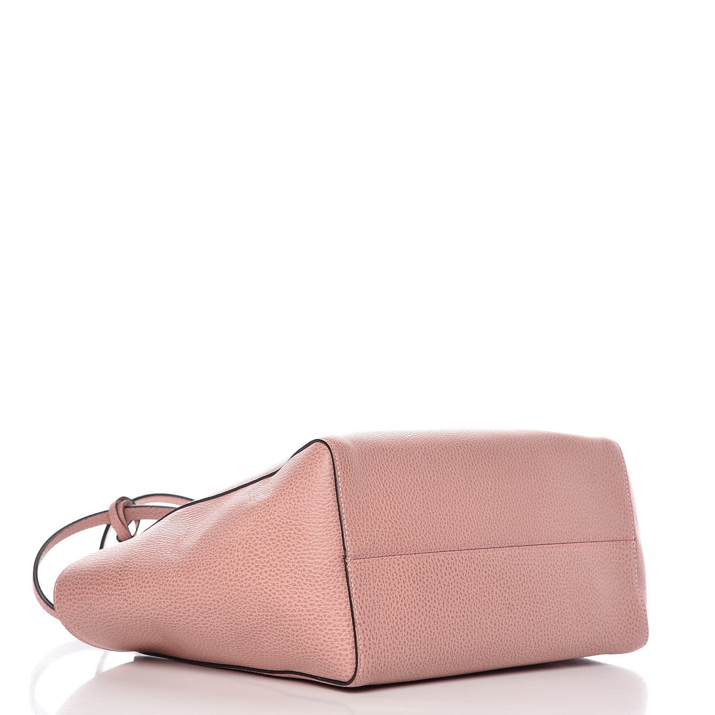 Dollar Calfskin Small Swing Tote Soft Pink