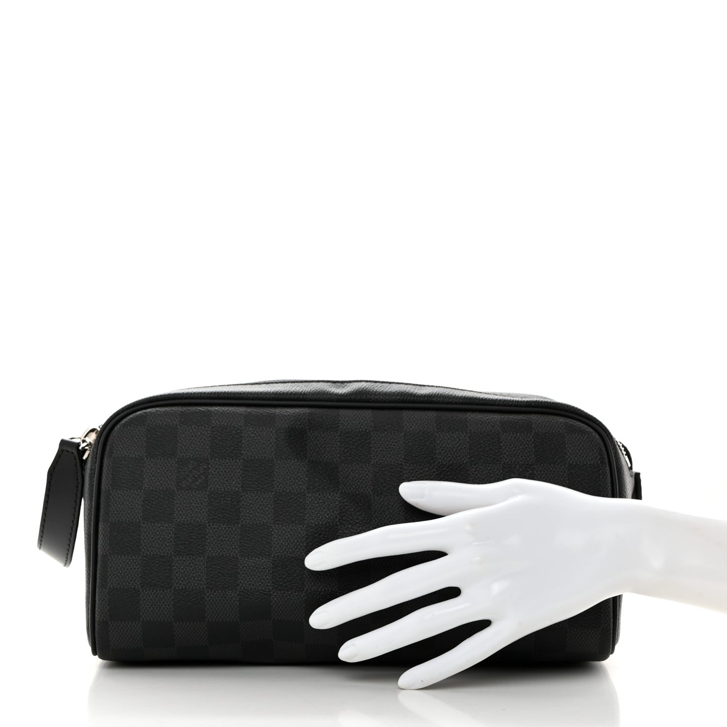 Damier Graphite Dopp Kit Toilet Pouch