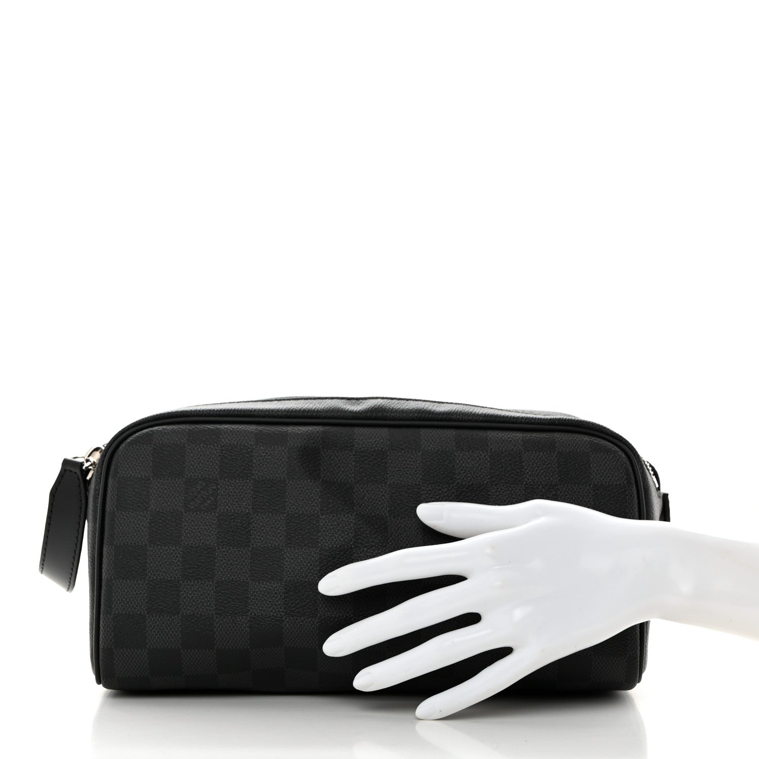 Louis Vuitton Damier Graphite Dopp Kit Toilet Pouch 2 of 6