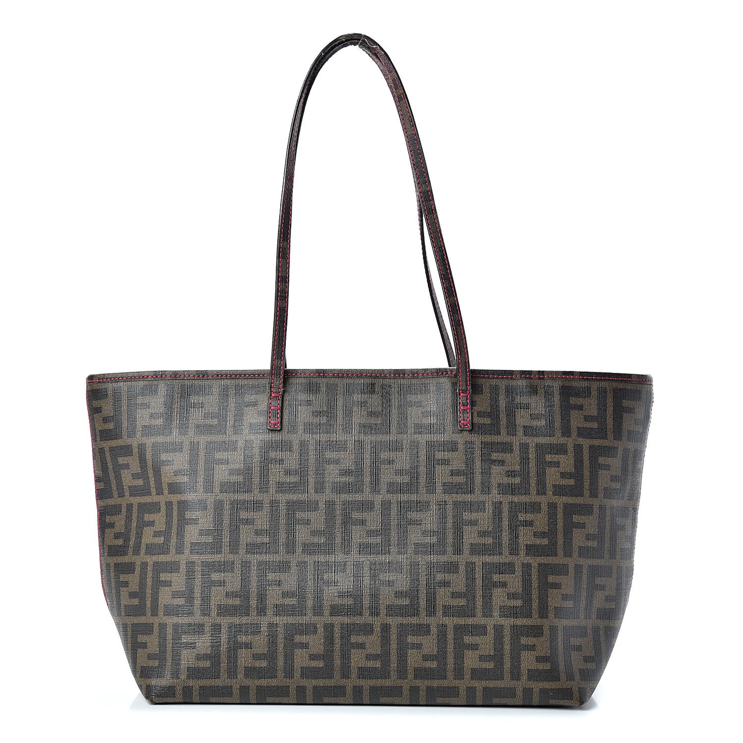 Zucca Spalmati Small Roll Tote Tobacco Fragola