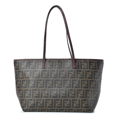 Fendi Zucca Spalmati Small Roll Tote Tobacco Fragola 1 of 20