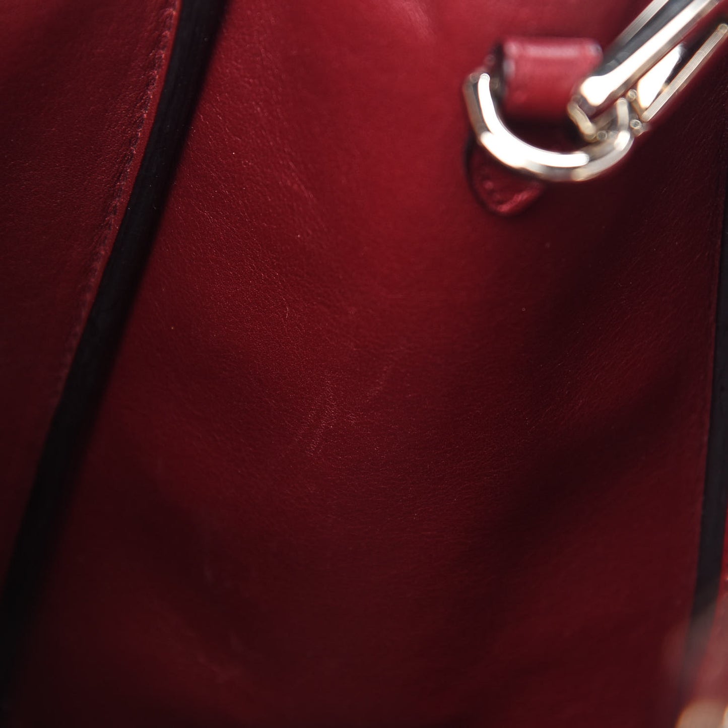 Smooth Calfskin Medium Tri-Color Diorissimo Tote Pink Grey Burgundy