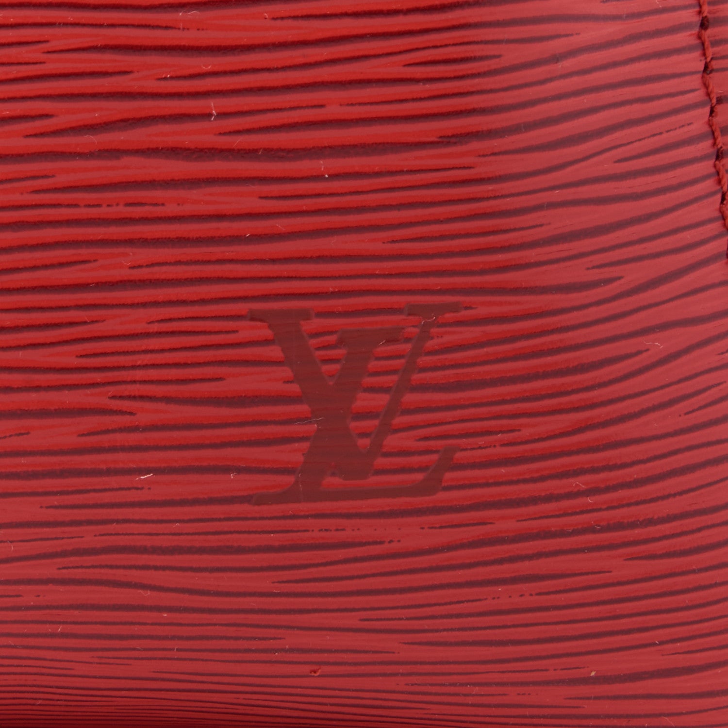 Louis Vuitton Epi Keepall 50 Castillan Red 7 of 10