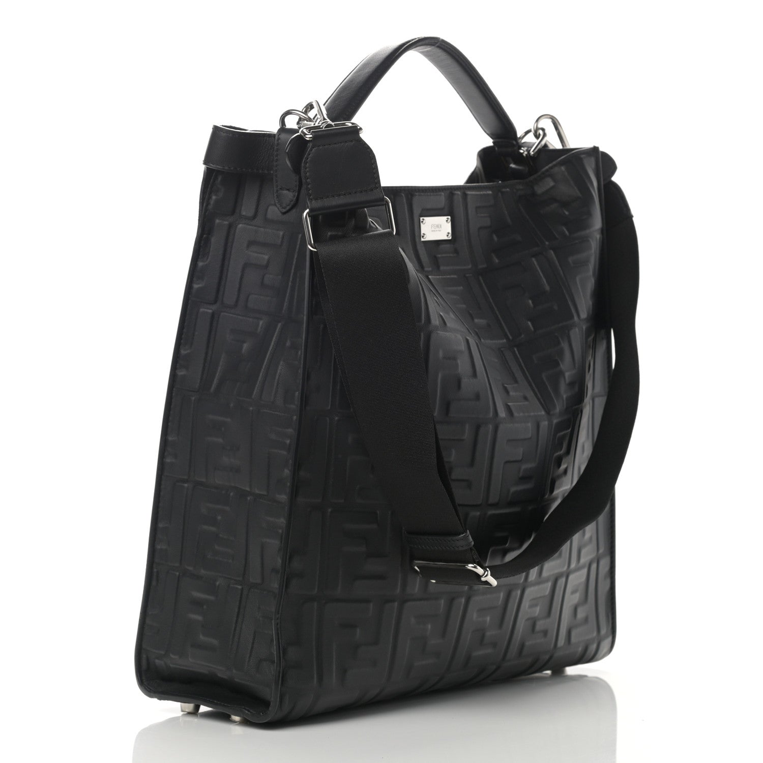 Fendi Nappa FF 1974 Embossed Peekaboo X-Lite Fit Black 3 of 10