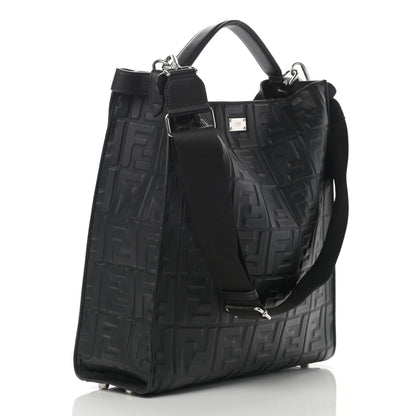 Fendi Nappa FF 1974 Embossed Peekaboo X-Lite Fit Black 3 of 10