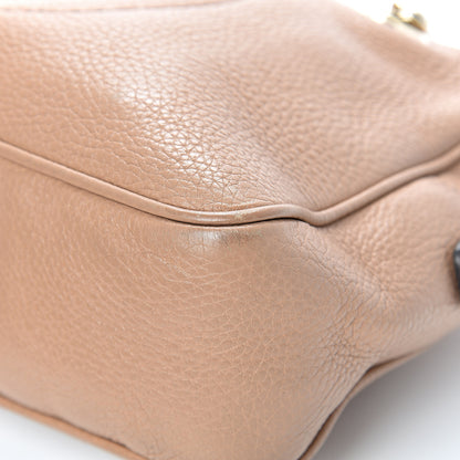 Gucci Pebbled Calfskin Small Soho Bowler Camelia 9 of 12