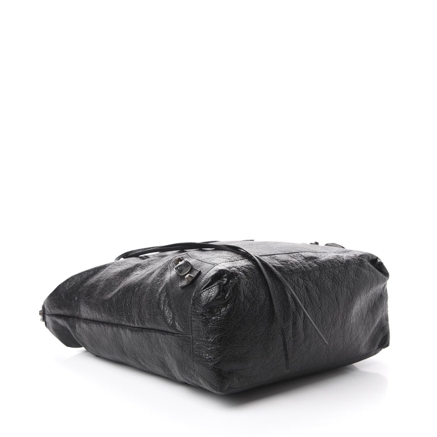 Agneau Classic Hardware Day Hobo Black