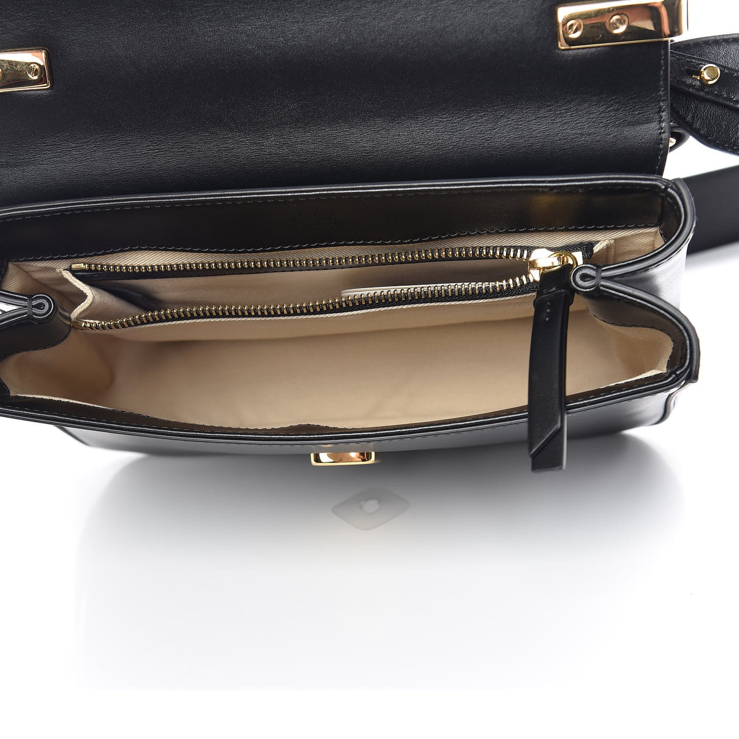 Calfskin Small C Double Carry Black